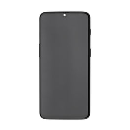 OnePlus 6T Display And Digitizer With Frame Midnight Black OEM