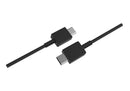 Data Cable US5001M USB-C To USB-C 100cm Black Retail Box
