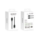 Fast Charging US5002M USB-C To USB-C Cable 200cm Black Retail Box