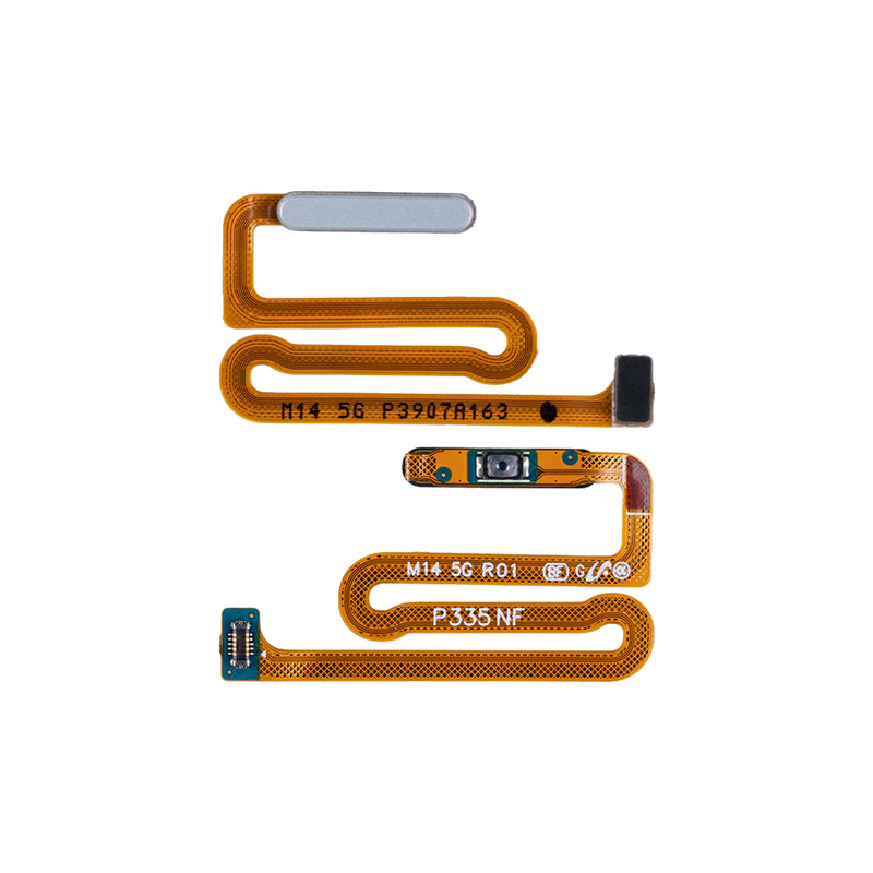 Samsung Galaxy M14 5G M146B Fingerprint Sensor And Power Flex Silver OEM