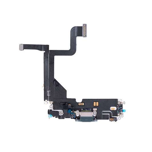 For Apple iPhone 13 Pro System Charging Flex Alpine Green Pulled