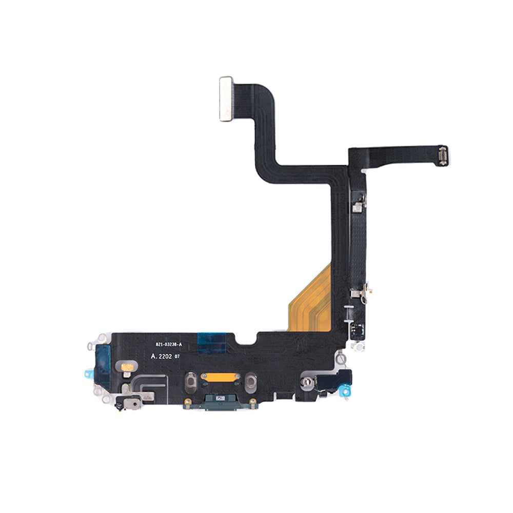 For Apple iPhone 13 Pro System Charging Flex Alpine Green Pulled