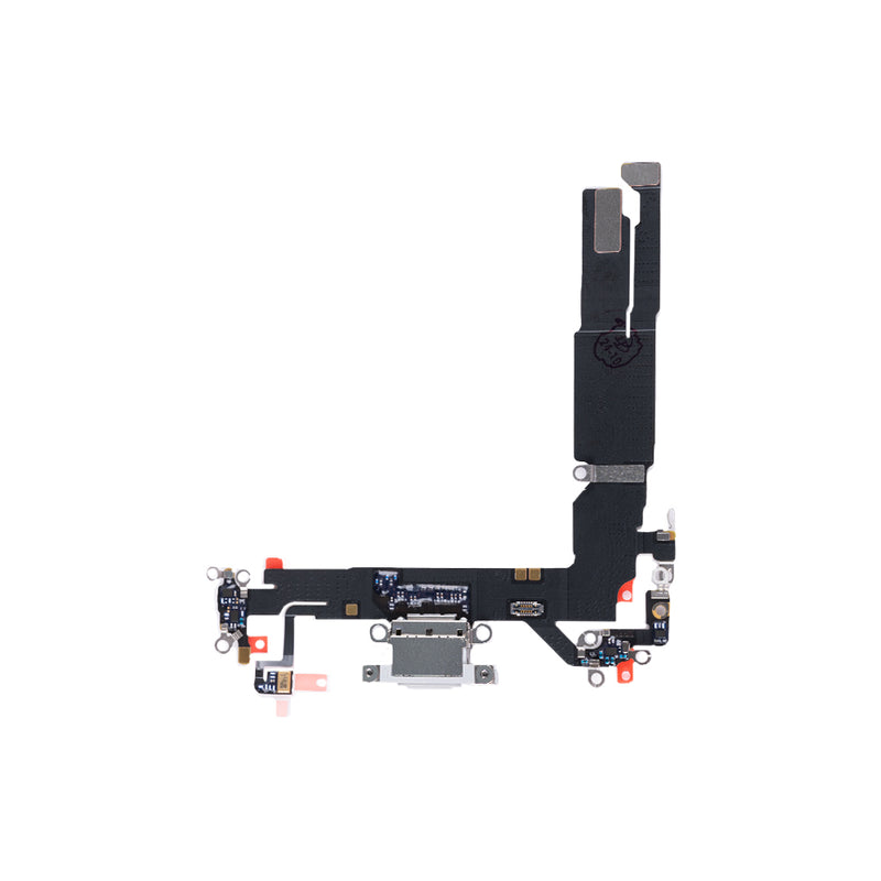 For iPhone 16 System Charging Board White