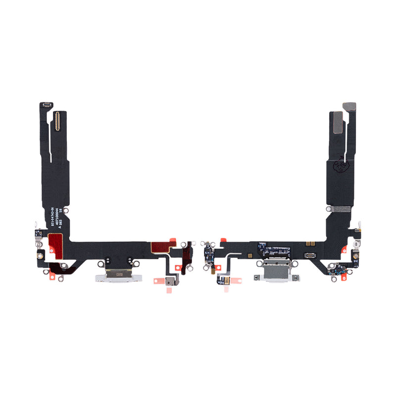 For Apple iPhone 16 System Charging Flex White Pulled