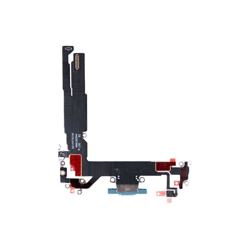 For Apple iPhone 16 System Charging Flex Teal Pulled