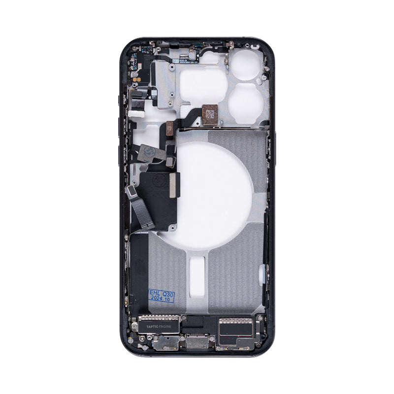 For iPhone 15 Pro Max Middle Frame Black Titanium