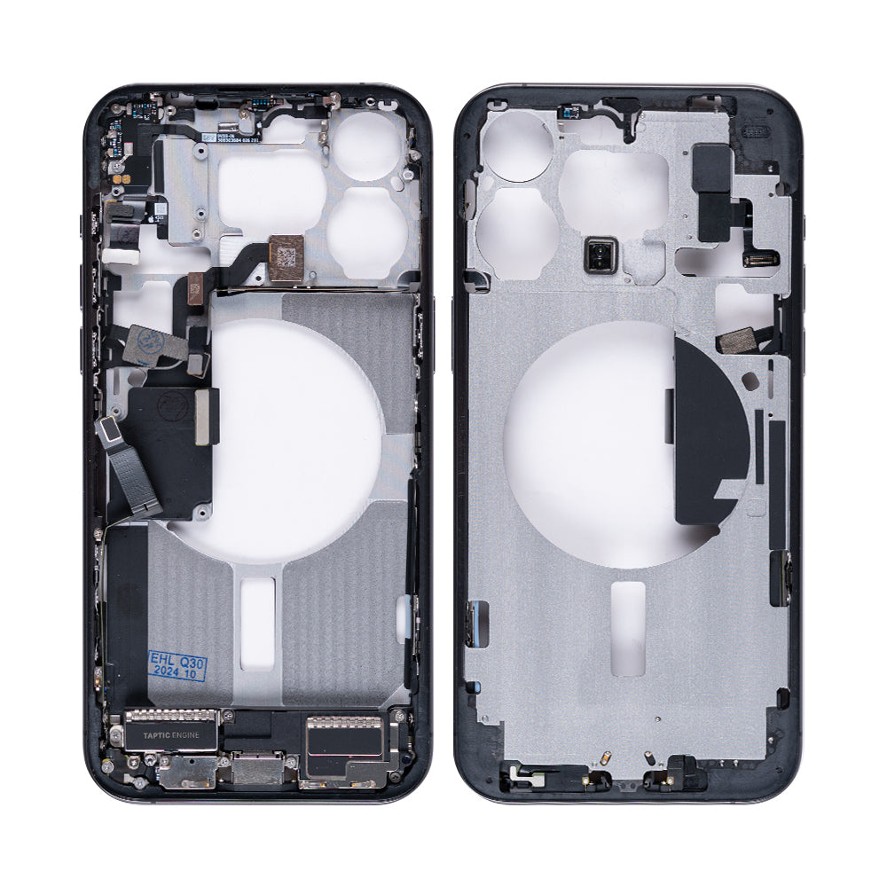 For Apple iPhone 15 Pro Max Middle Frame Black Titanium OEM