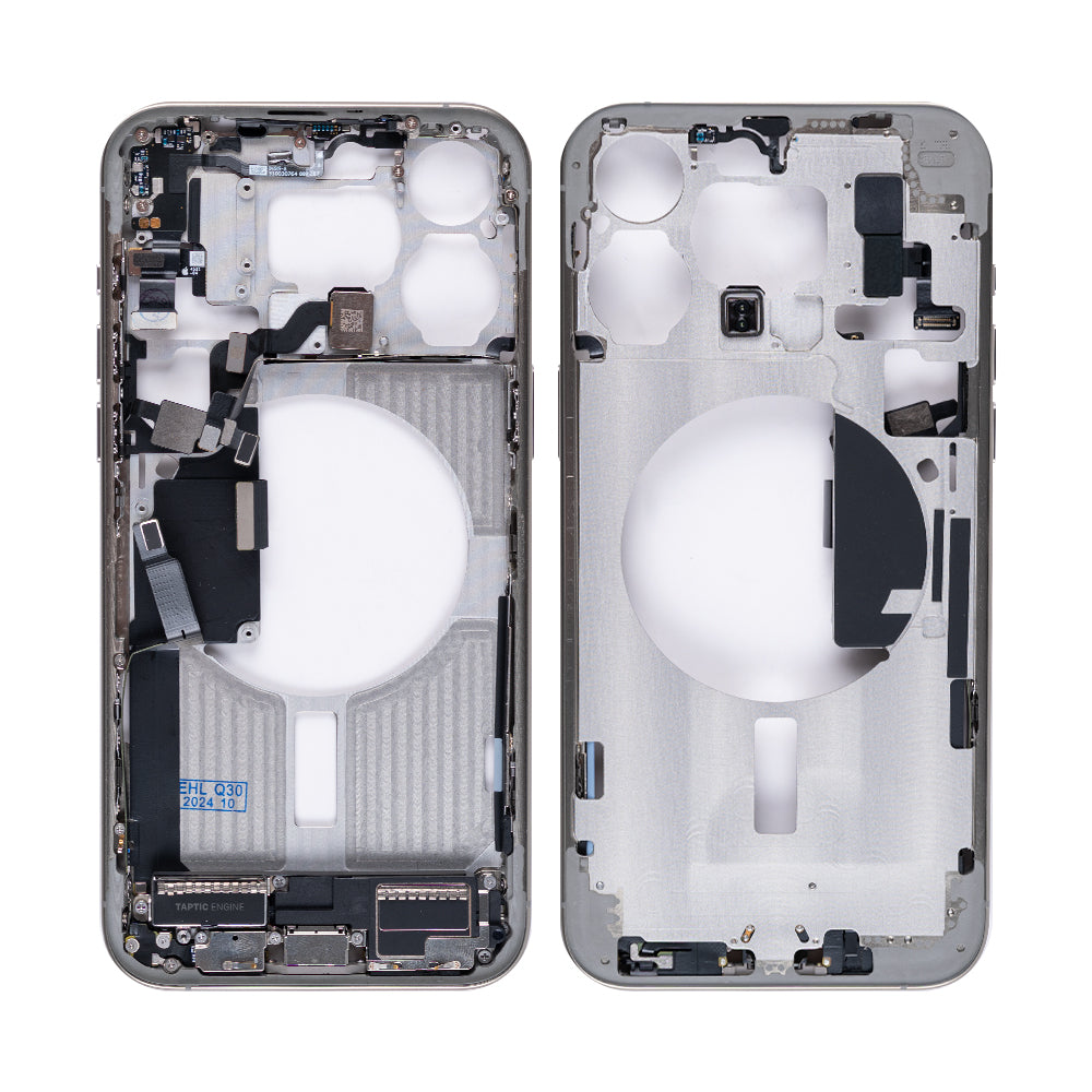 For Apple iPhone 15 Pro Max Middle Frame Natural Titanium OEM