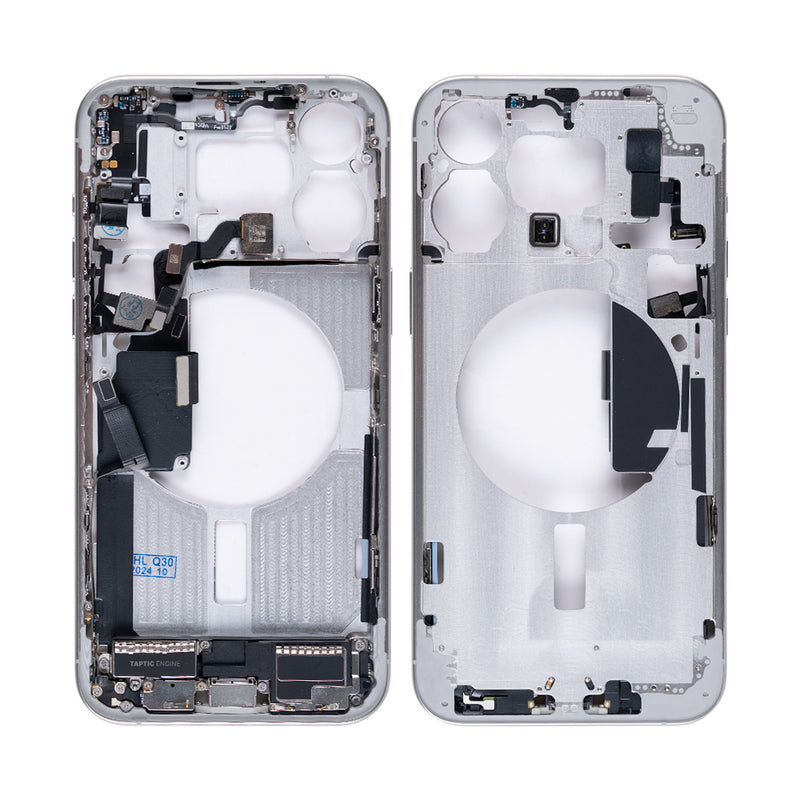 For iPhone 15 Pro Max Middle Frame White Titanium