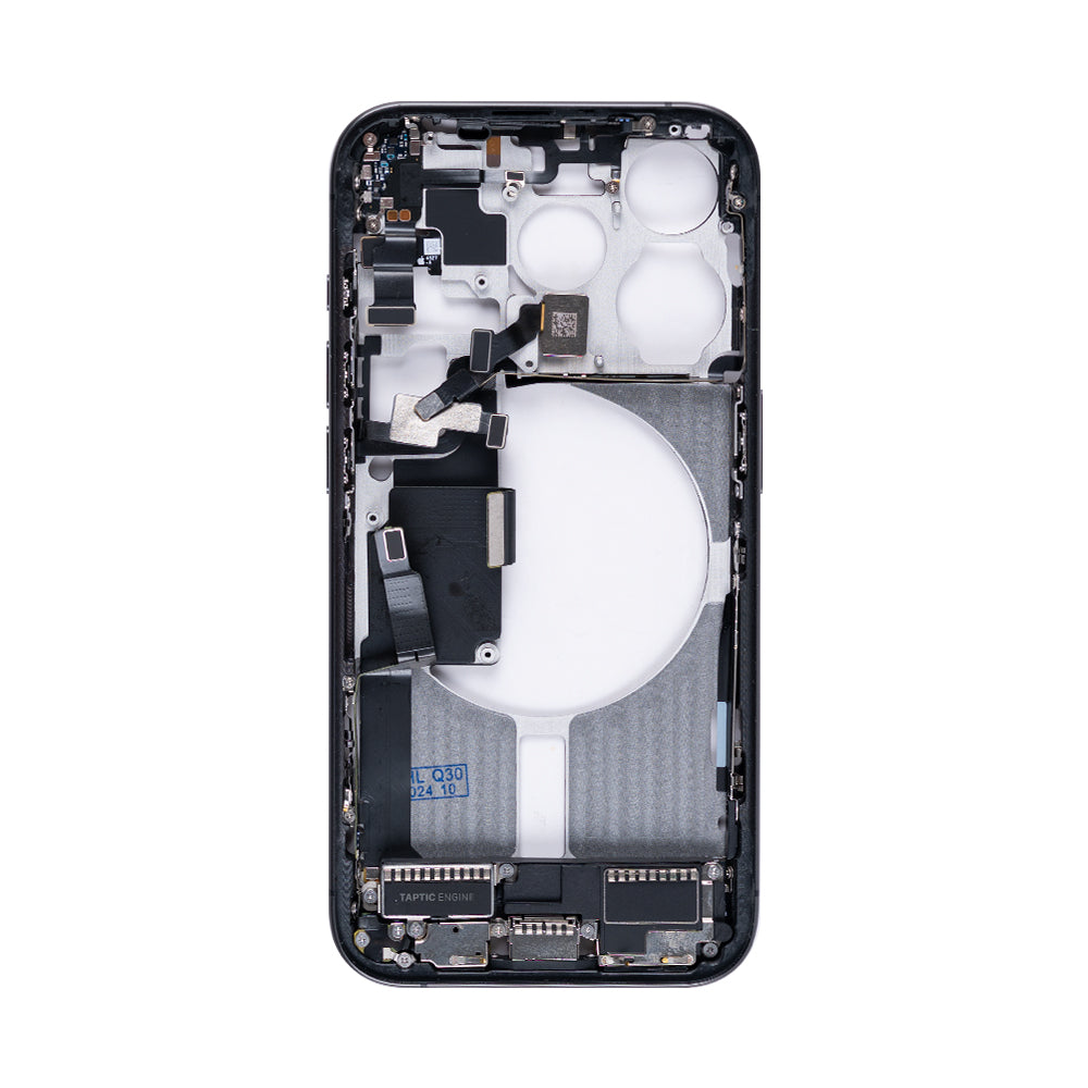 For Apple iPhone 15 Pro Middle Frame Black Titanium OEM