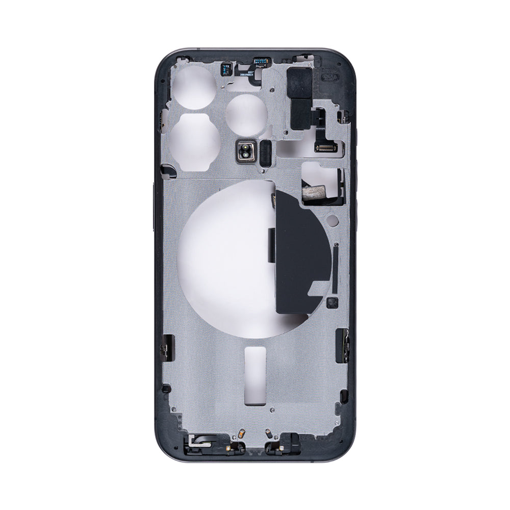 For Apple iPhone 15 Pro Middle Frame Black Titanium OEM