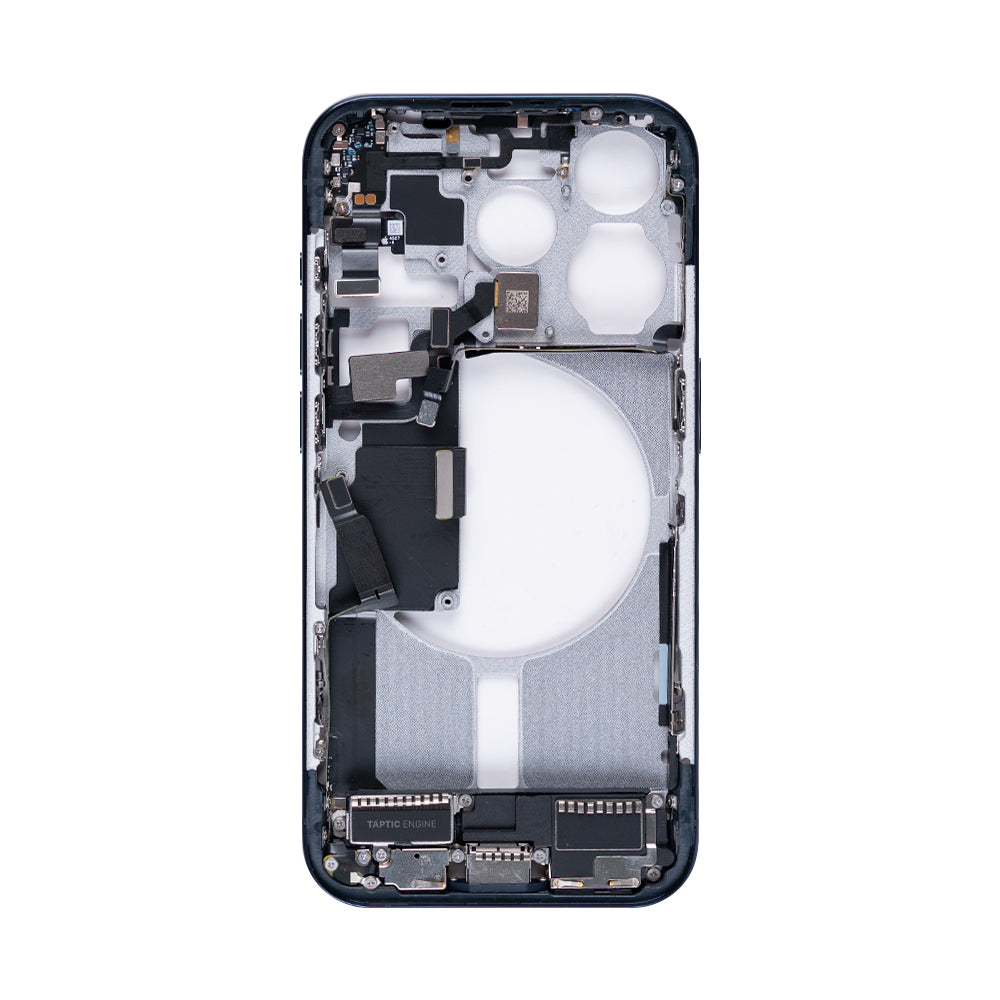 For Apple iPhone 15 Pro Middle Frame Blue Titanium OEM