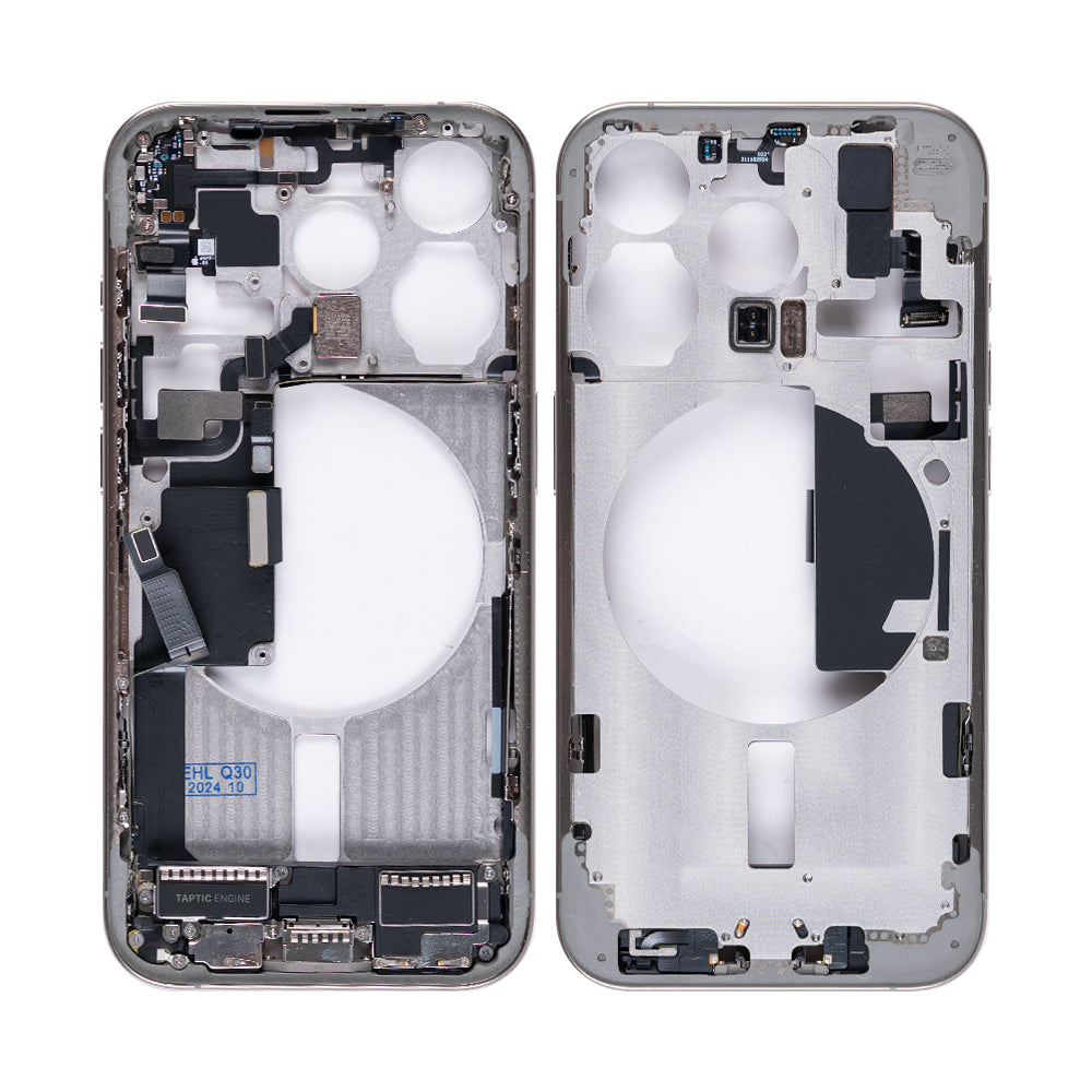 For Apple iPhone 15 Pro Middle Frame Natural Titanium OEM
