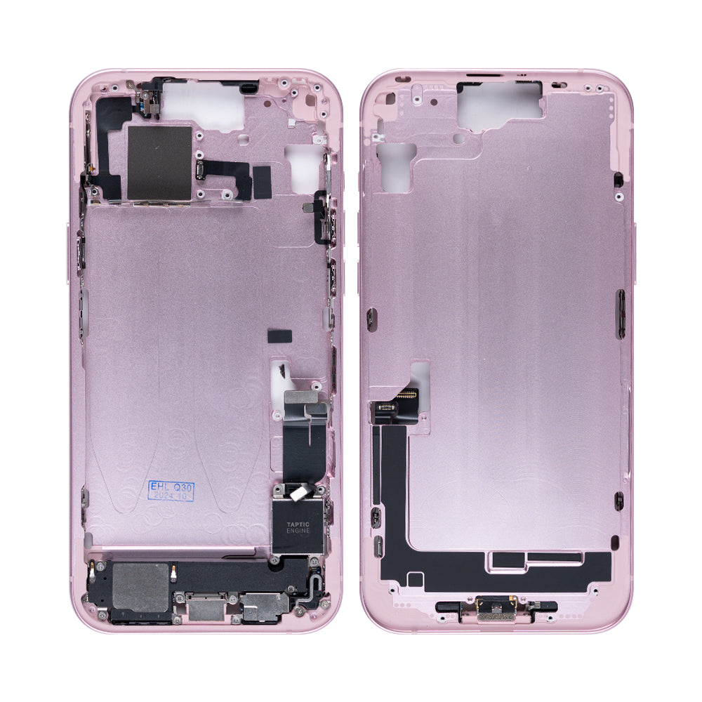 For Apple iPhone 15 Plus Middle Frame Pink OEM