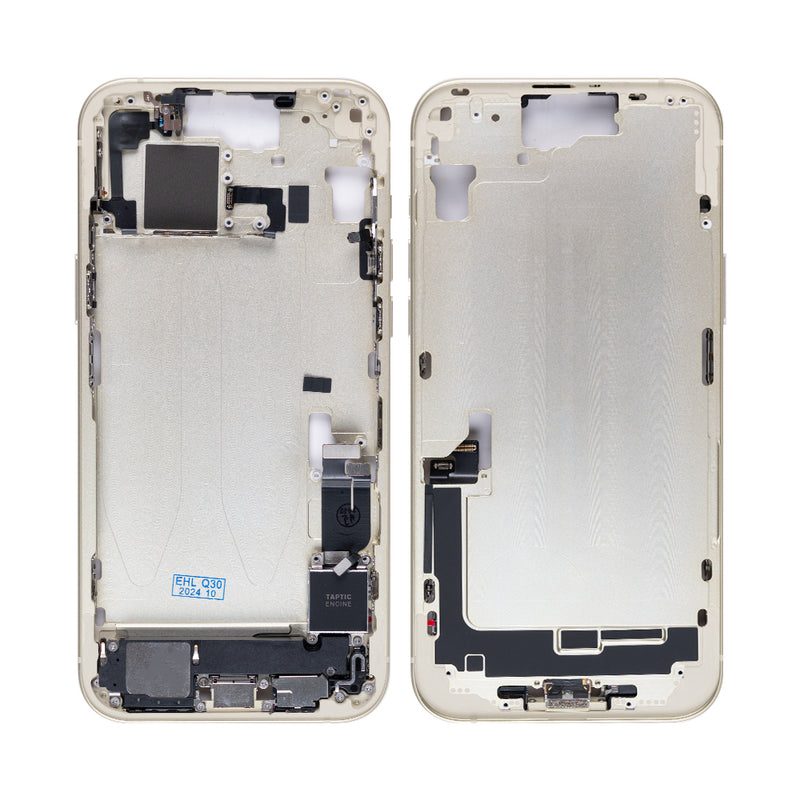 For iPhone 15 Plus Middle Frame Yellow