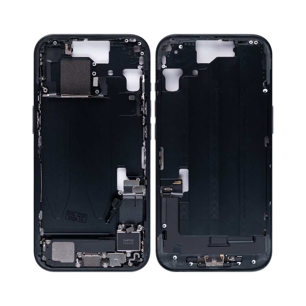 For Apple iPhone 15 Middle Frame Black OEM