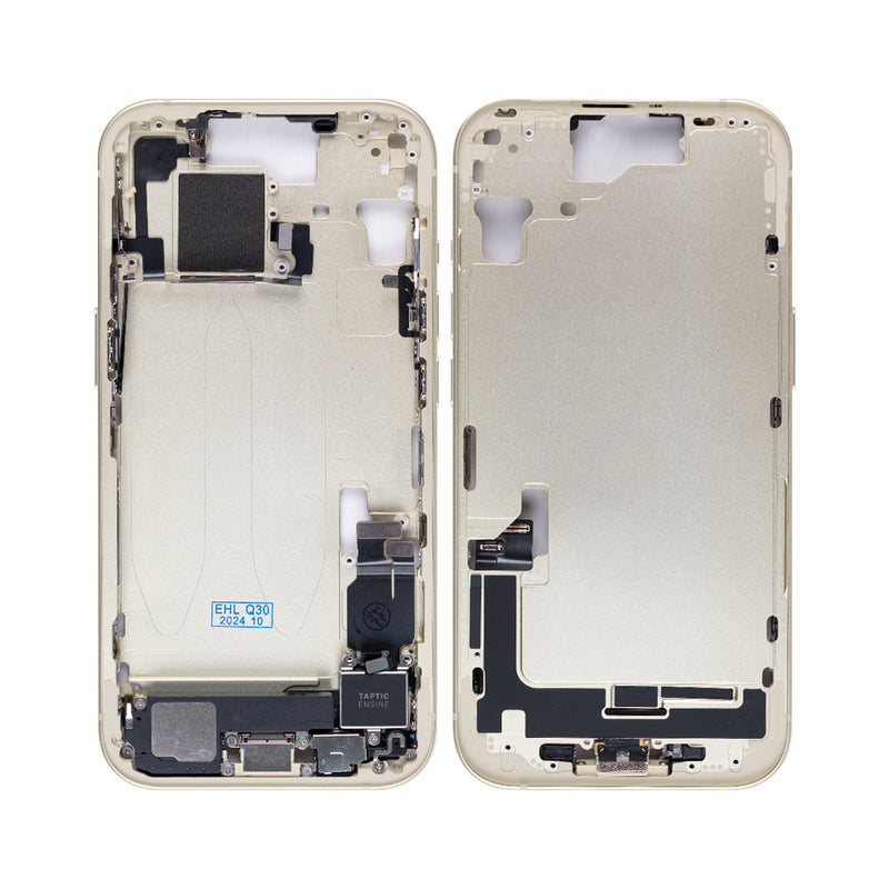 For iPhone 15 Middle Frame Yellow