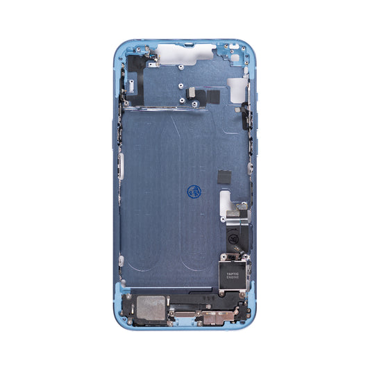 For Apple iPhone 14 Plus Middle Frame Blue OEM