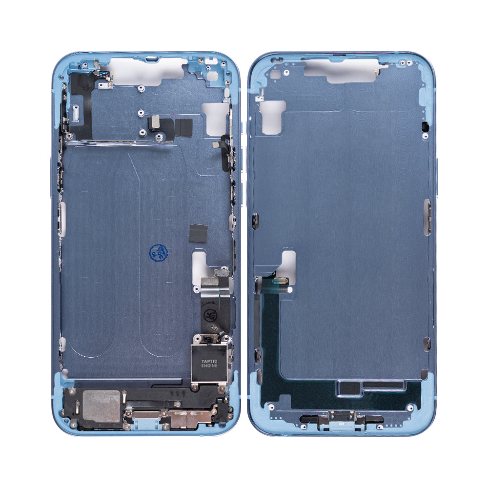 For Apple iPhone 14 Plus Middle Frame Blue OEM