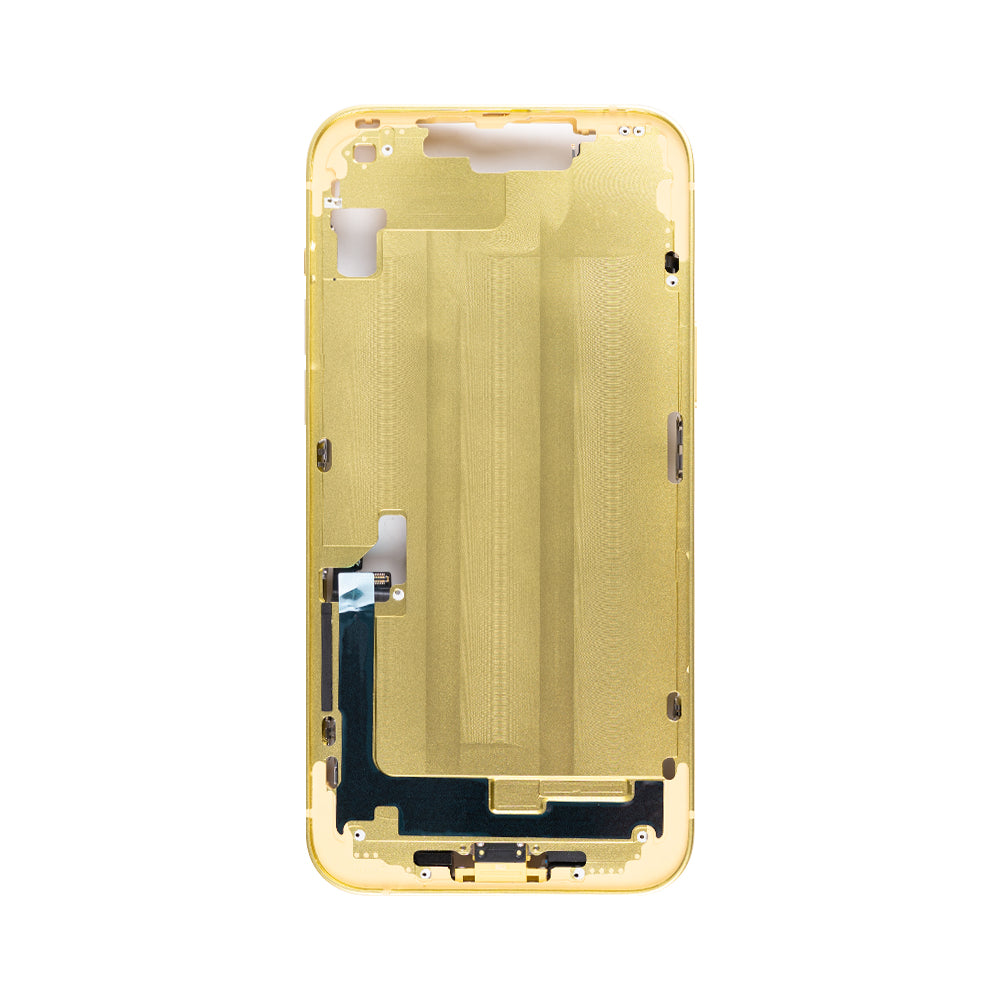 For Apple iPhone 14 Plus Middle Frame Yellow OEM
