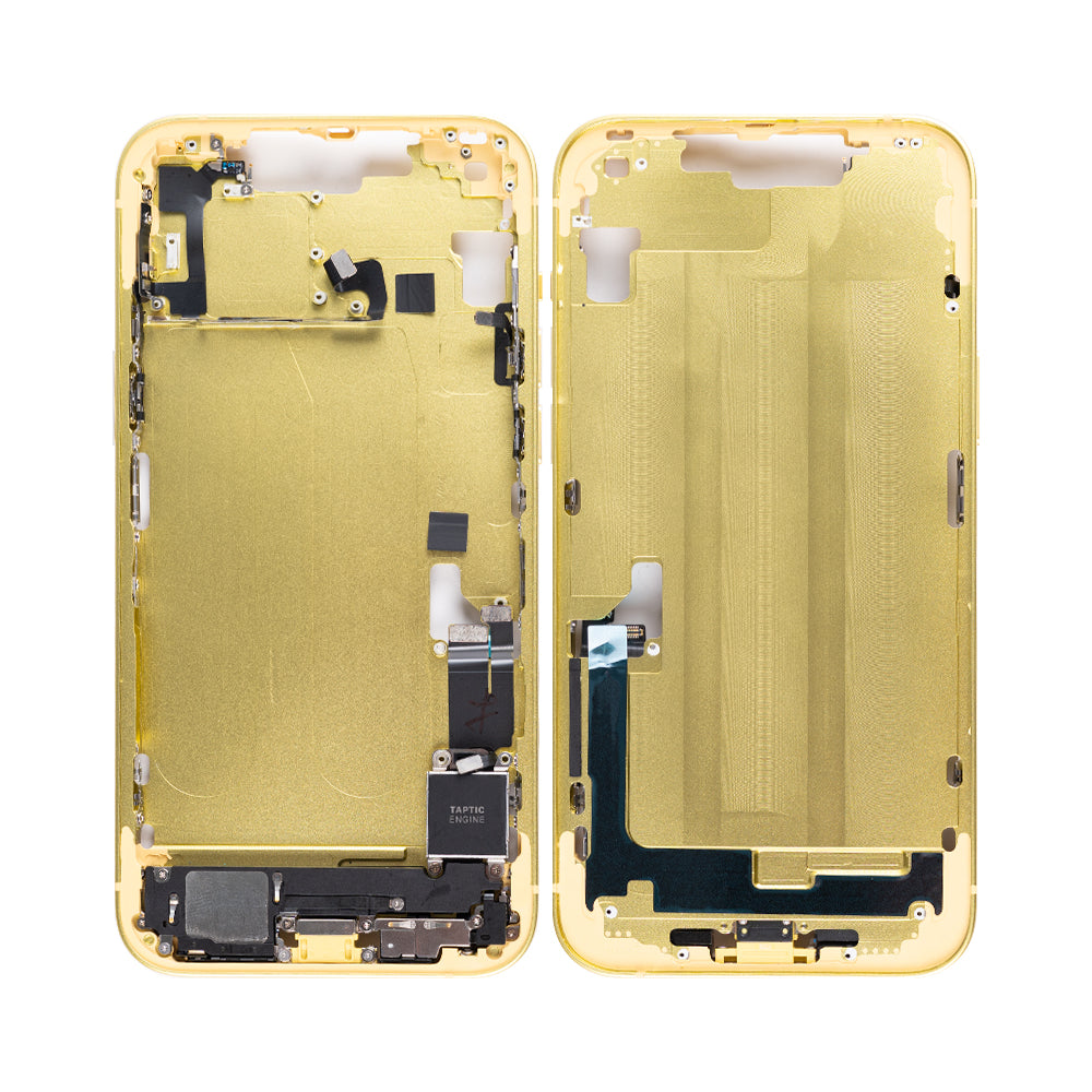 For Apple iPhone 14 Plus Middle Frame Yellow OEM