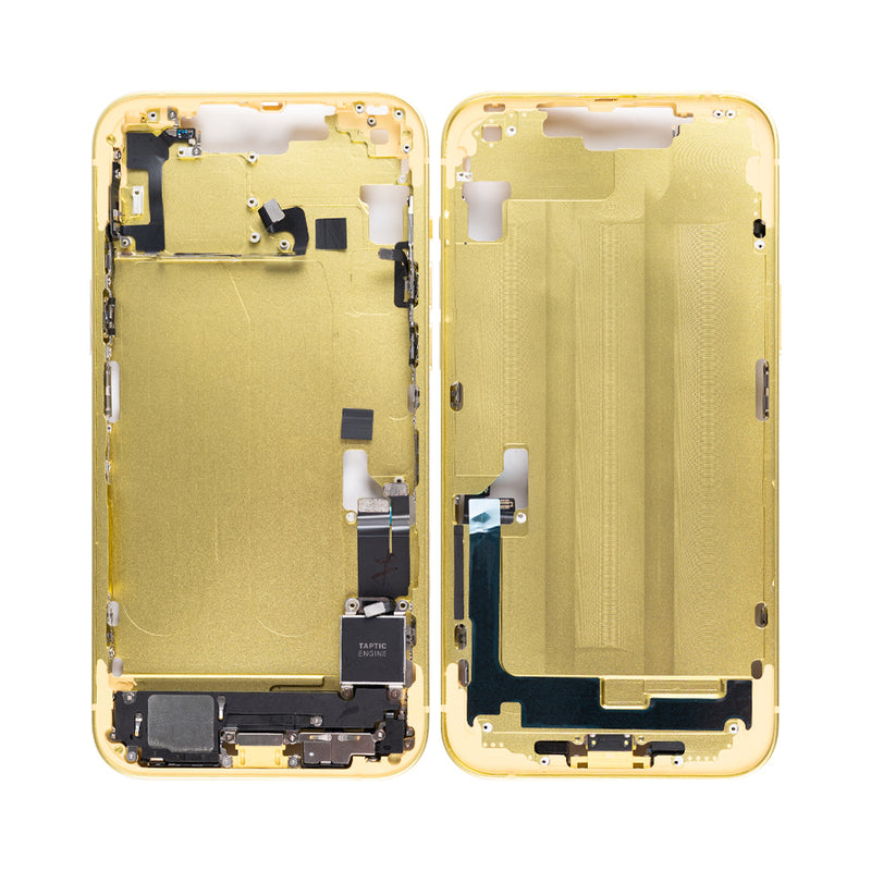 For iPhone 14 Plus Middle Frame Yellow