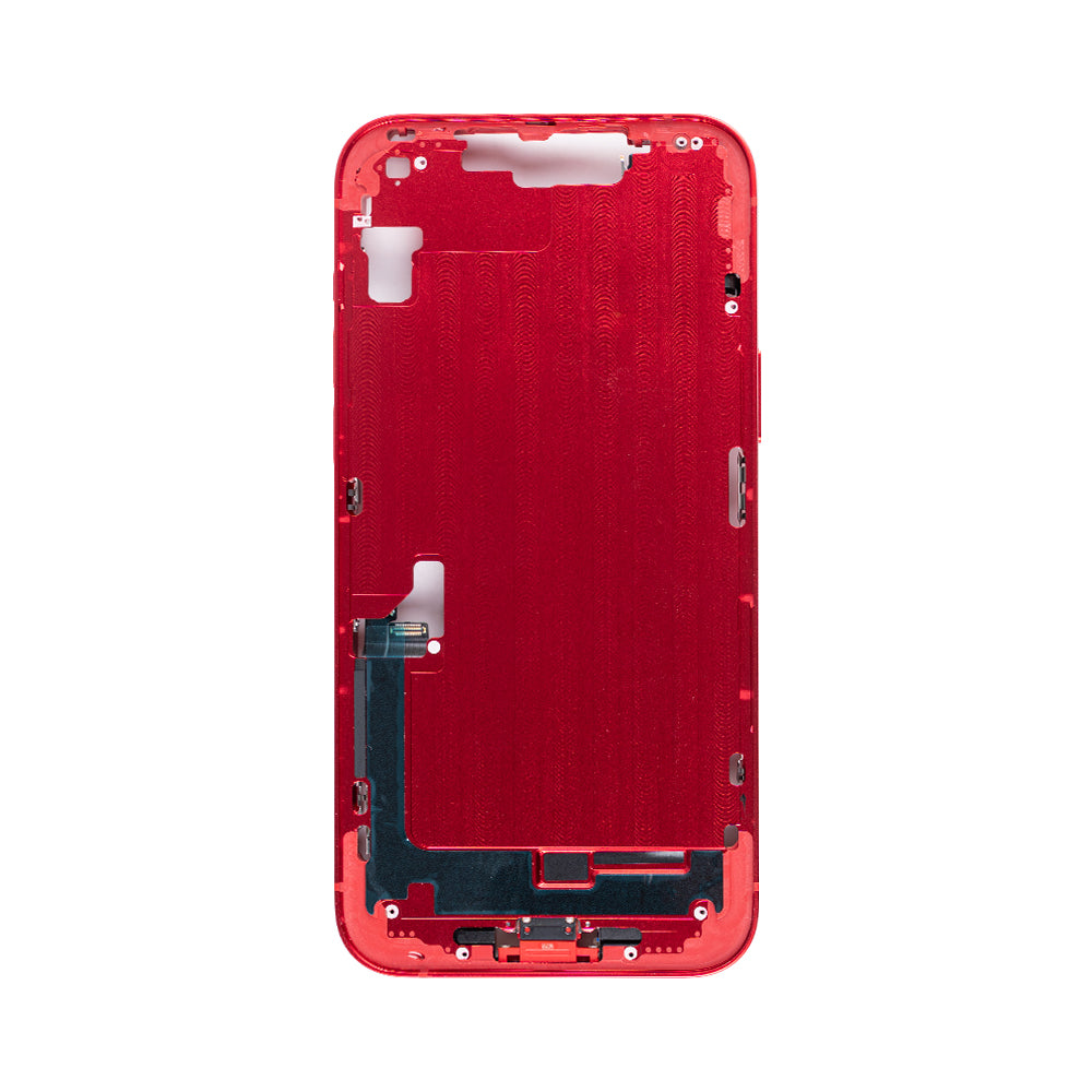 For Apple iPhone 14 Plus Middle Frame Red OEM