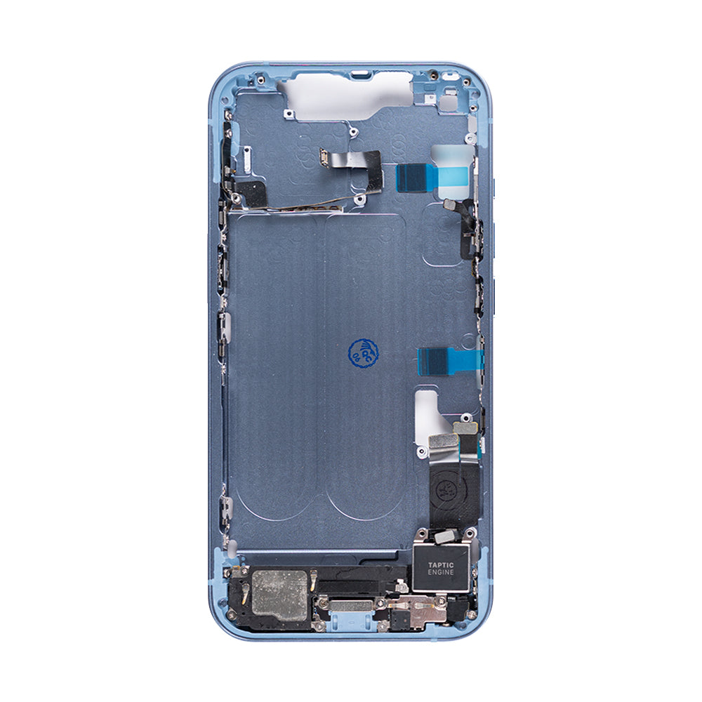 For Apple iPhone 14 Middle Frame Blue OEM