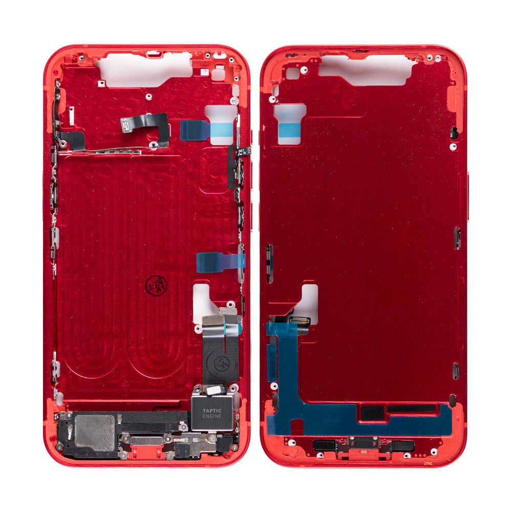 For Apple iPhone 14 Middle Frame Red OEM
