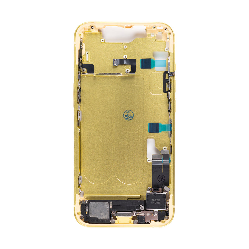 For iPhone 14 Middle Frame Yellow