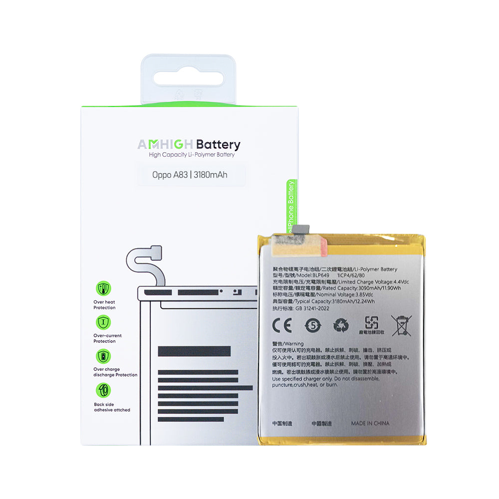 Oppo A83 Battery BLP649 OEM