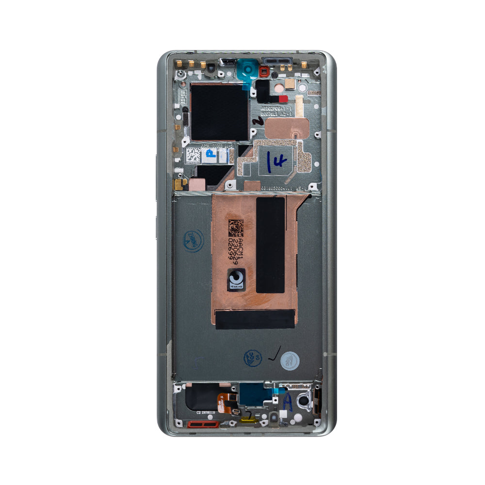 Xiaomi 13 Ultra Display And Digitizer With Frame Olive Green OEM