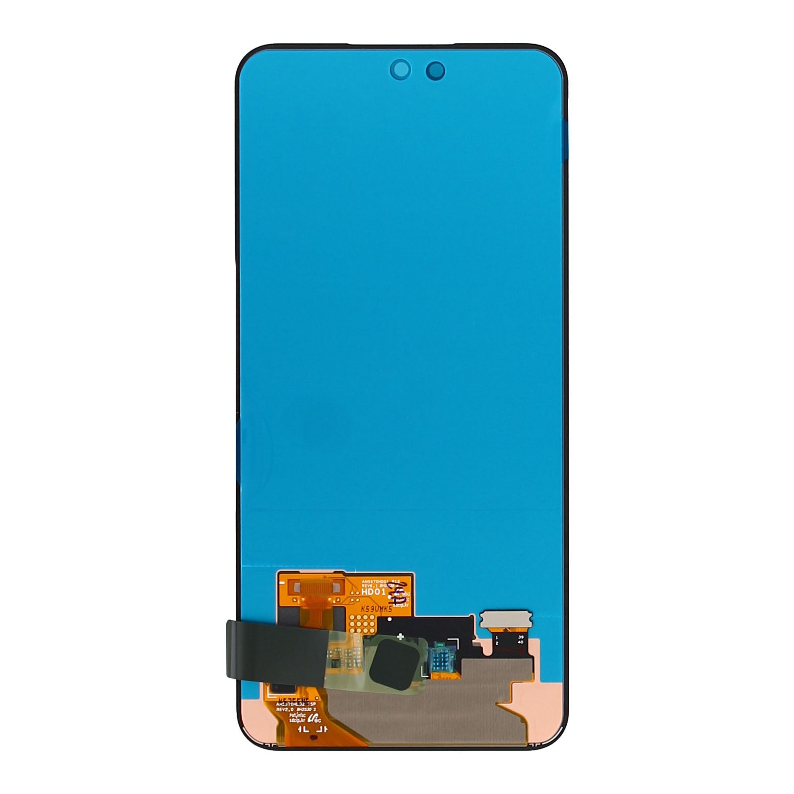 Samsung Galaxy S24 FE S721B Display And Digitizer Without Frame Black Service Pack