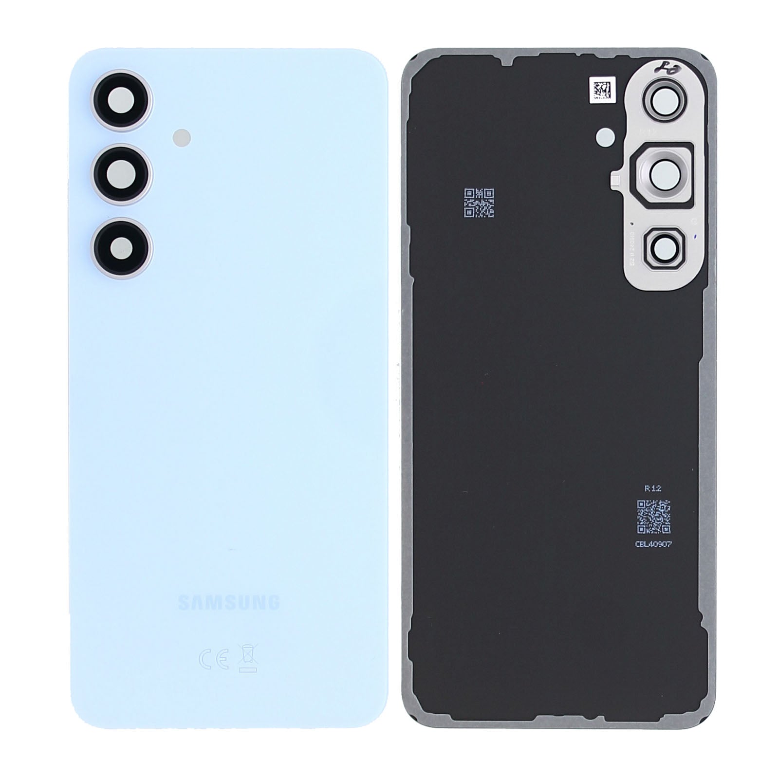 Samsung Galaxy S24 FE S721B Back Cover With Lens Blue Original