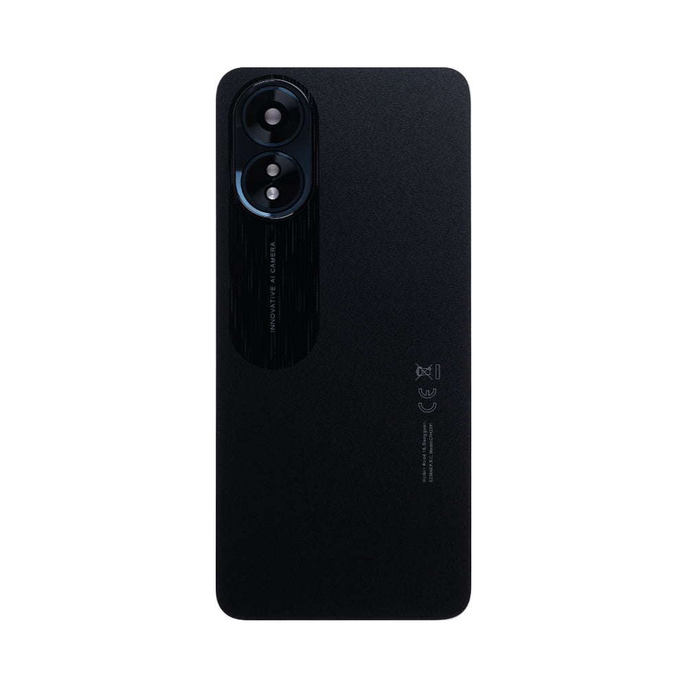 Oppo A38 Back Cover With Lens Glowing Black OEM