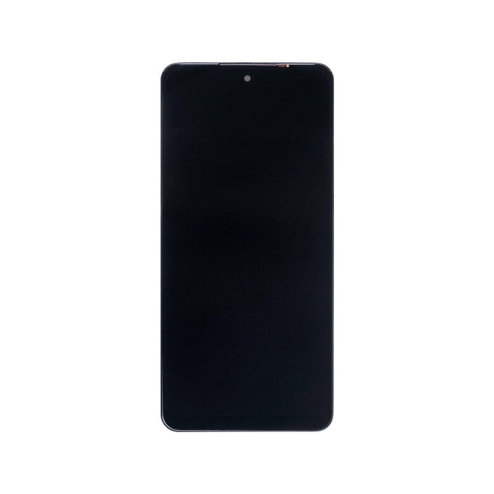 Oppo A58 4G Display And Digitizer With Frame Glowing Black OEM