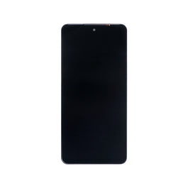 Oppo A58 4G Display And Digitizer With Frame Glowing Black OEM