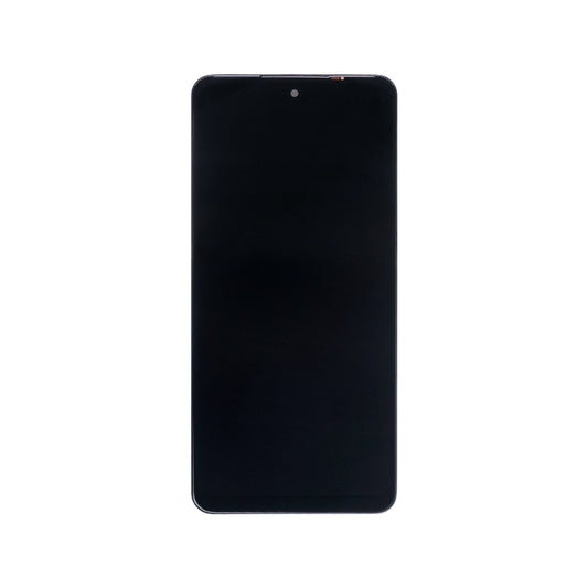 Oppo A58 4G Display And Digitizer With Frame Glowing Black OEM