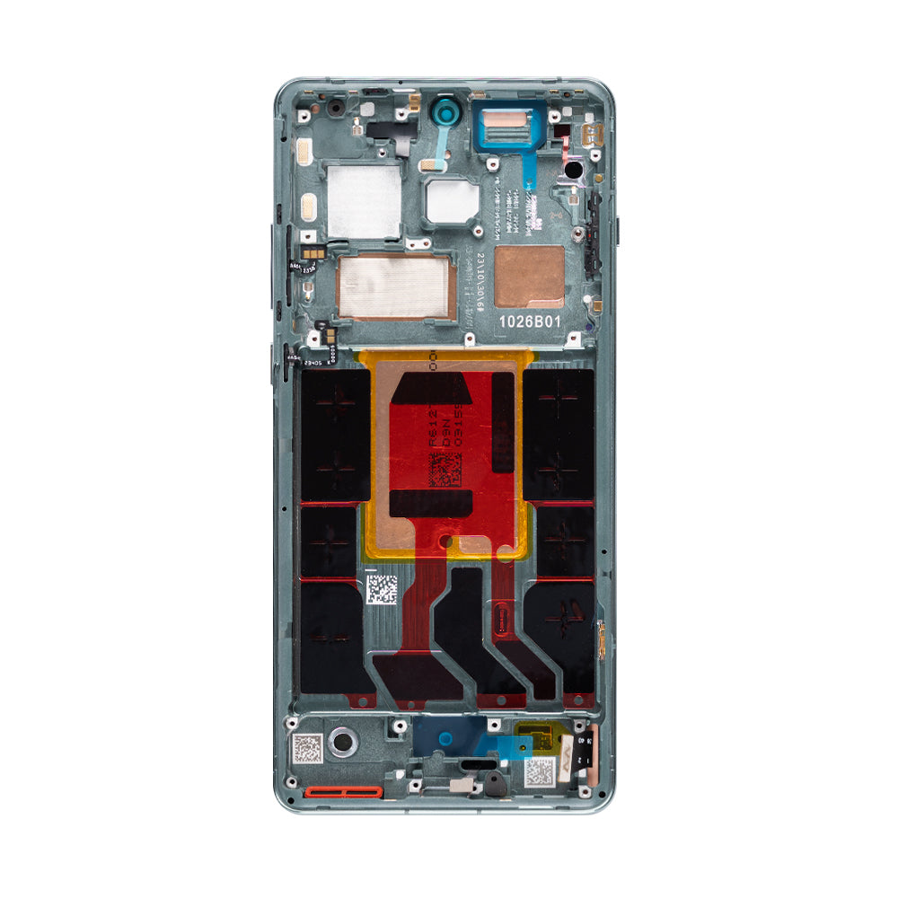 OnePlus 12 Display And Digitizer With Frame Flowy Emerald OEM