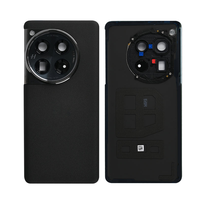 OnePlus 12 (CPH2573, CPH2581) Back Cover Silky Black With Lens OEM