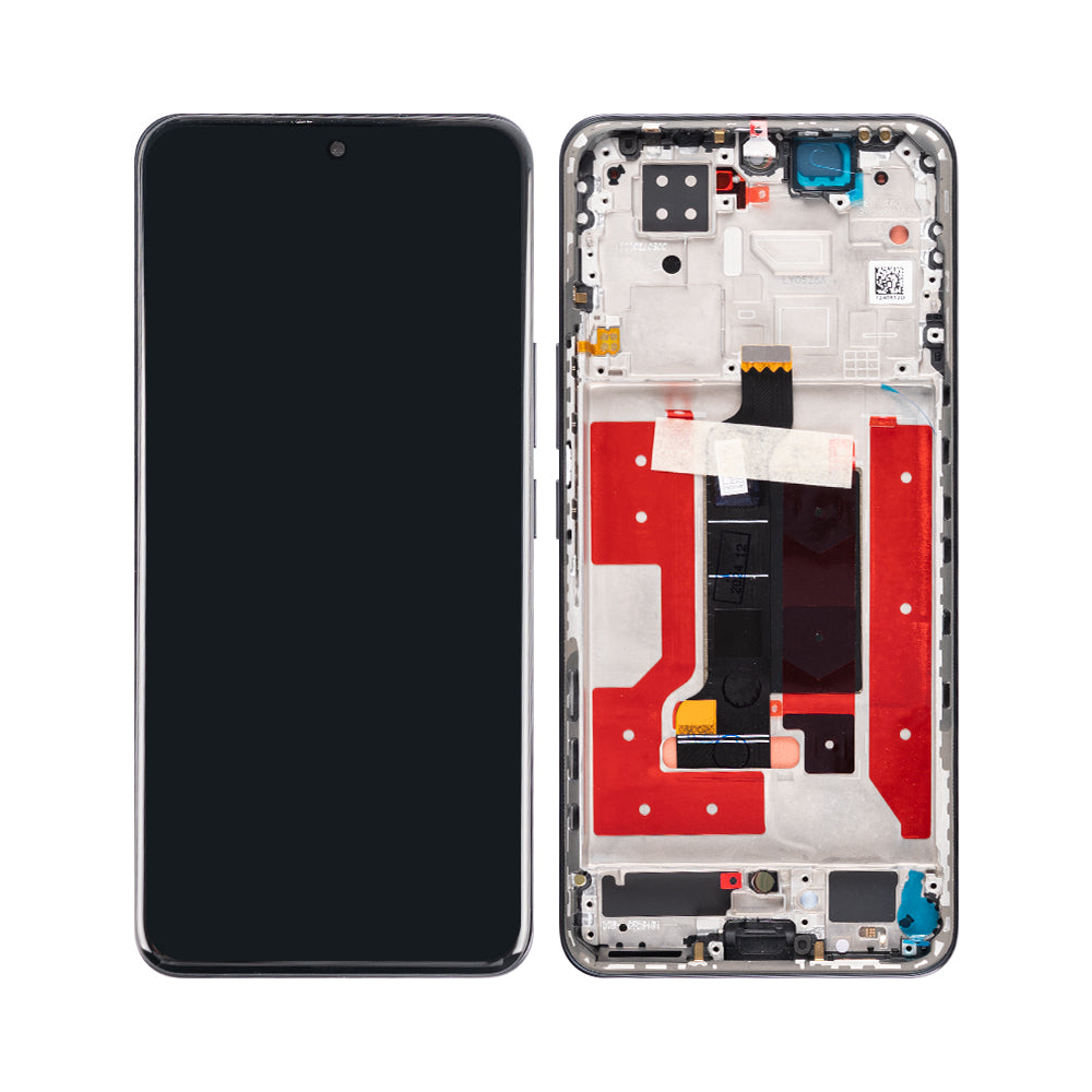 Honor 200 Display And Digitizer With Frame Black OEM