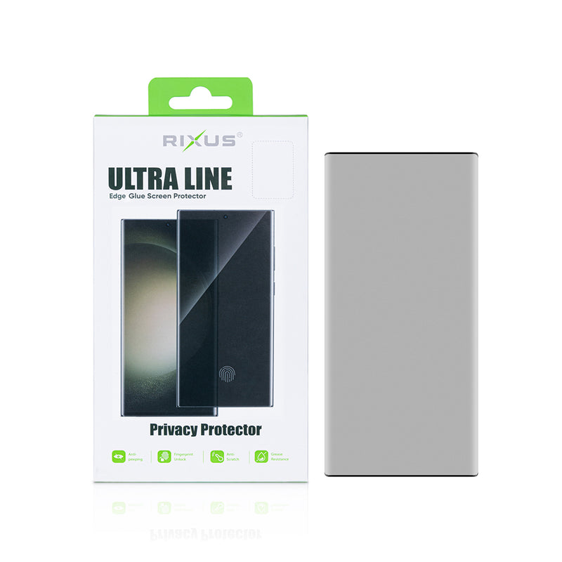 Rixus Privacy Ultra Line Tempered Glass For Samsung Galaxy S25 Ultra S938B