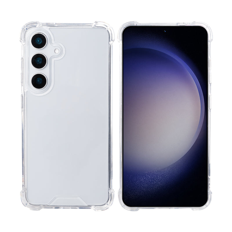 Rixus Anti-Burst Case For Samsung Galaxy S25 Plus S936B Transparent