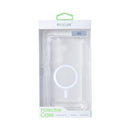 Rixus Anti-Burst Case With MagSafe For Samsung Galaxy S25 Transparent