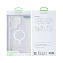 Rixus Anti-Burst Case With MagSafe For Samsung Galaxy S25 Ultra S938B Transparent