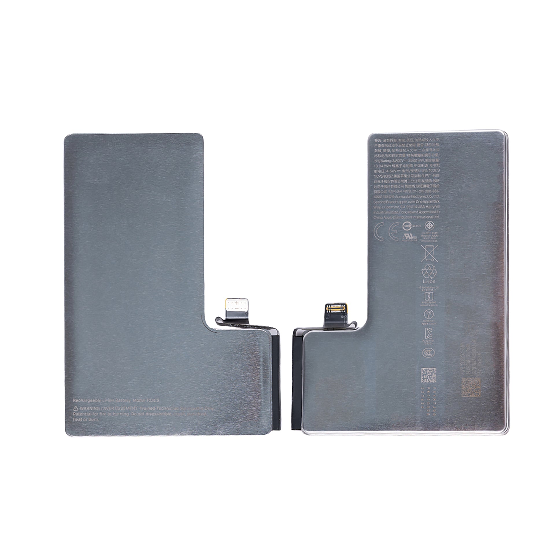For Apple iPhone 16 Pro Battery With TI-Chip OEM