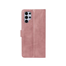 Rixus Bookcase For Samsung Galaxy S25 Ultra Pink