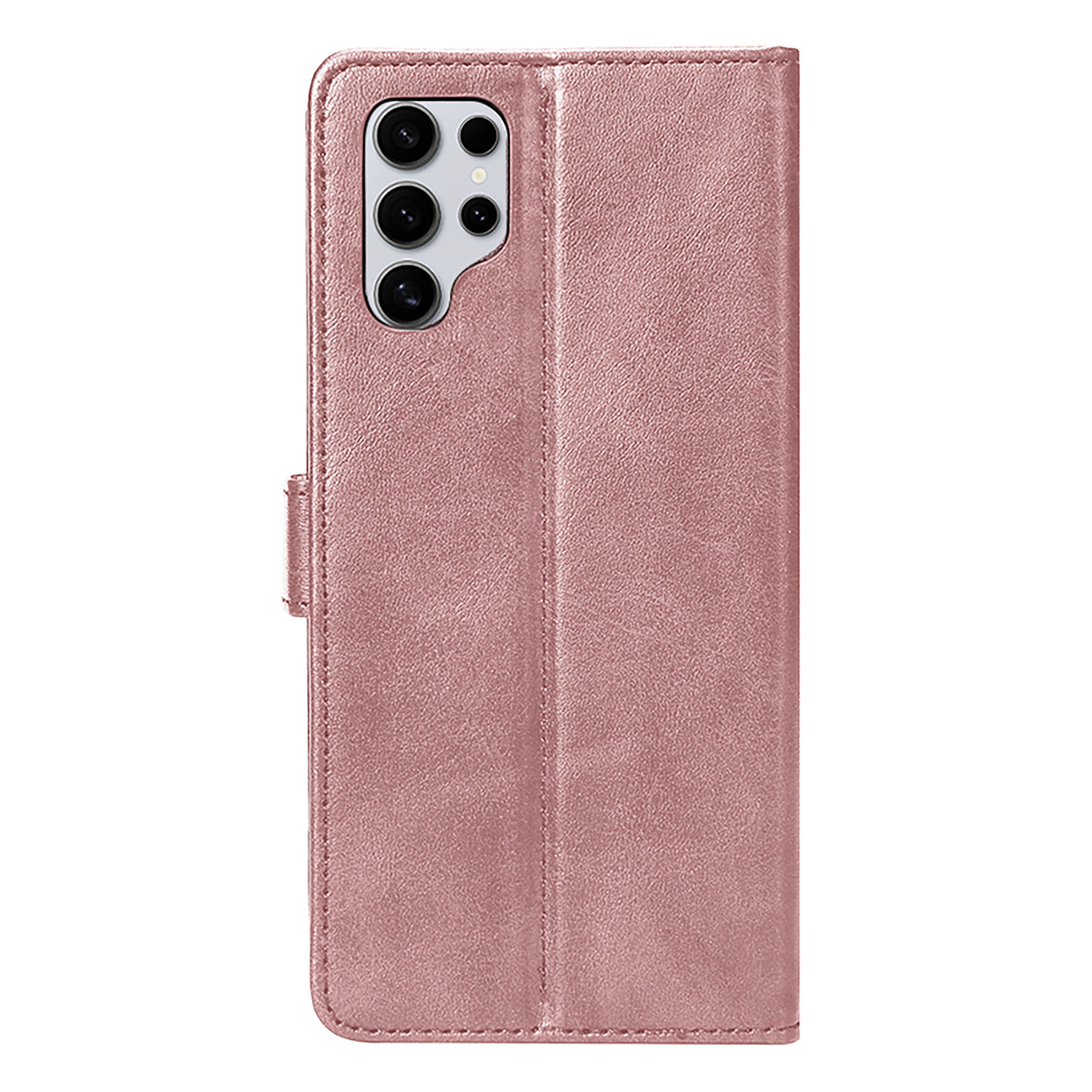 Rixus Bookcase For Samsung Galaxy S25 Ultra Pink