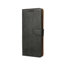 Rixus Bookcase For Samsung Galaxy S25 Ultra Black
