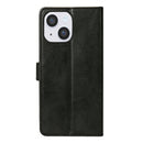 Rixus Bookcase For Apple iPhone 14 Black